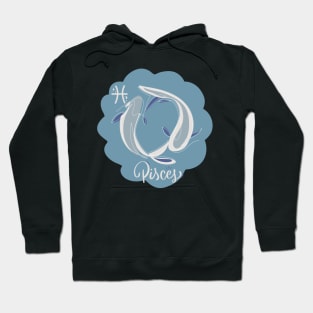 Pisces: Dive into dreams, where imagination thrives. Hoodie